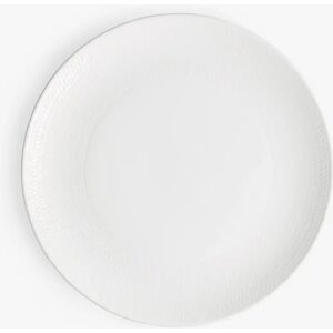 Wedgwood Gio Bone China Side Plate, 23cm, White - White - Unisex