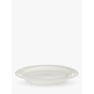 Le Creuset Stoneware Dinner Plate, 27.2cm - White - Unisex