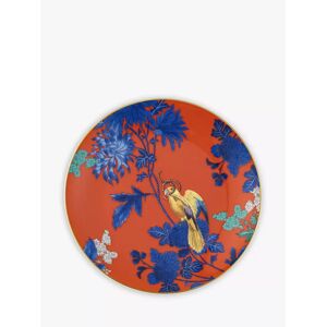 Wedgwood Wonderlust Golden Parrot Bone China Side Plate, 21cm, Orange/Multi - Orange/Multi - Unisex
