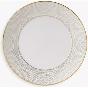 Wedgwood Gio Gold Bone China Side Plate, 20cm, White/Gold - White/Gold - Unisex