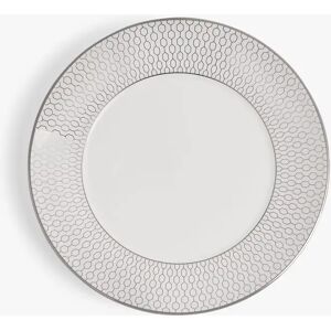 Wedgwood Gio Platinum Fine Bone China Tea Plate, 17cm, White - White - Unisex