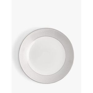 Wedgwood Gio Platinum Fine Bone China Pasta Bowl, 24.5cm, White - White - Unisex