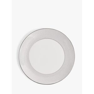 Wedgwood Gio Platinum Fine Bone China Dinner Plate, 28cm, White - White - Unisex