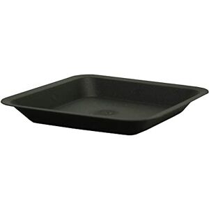 PALONE Black Square Plate Plant saucer for Square Pots (33,5x33,5cm)