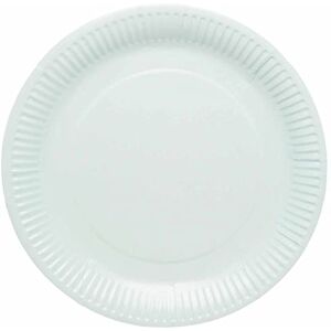 Amscan 9915400-211-66 - Pastel Blue Eco-Friendly Recyclable Paper Party Plates - 8 Pack