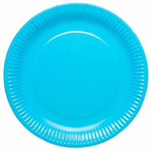 Amscan 9915400-210-66 Paper Plate 23Cm Forget-Me-Not- 8 Pack