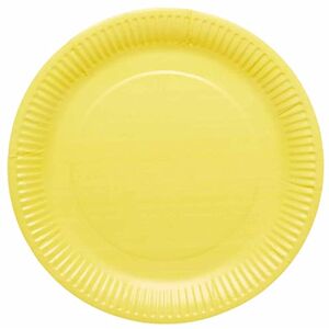 Amscan 9915400-205-66 Paper Plate 23Cm Buttercup- 8 Pack