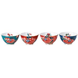 Wedgwood Paeonia Blush Ice Cream Bowls Set of 4.7" Set of 4