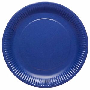 Amscan 9915400-209-66 Paper Plate 23Cm Blueberry- 8 Pack