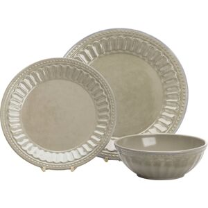 Flamefield Amalfi tableware set 12 pcs. sand