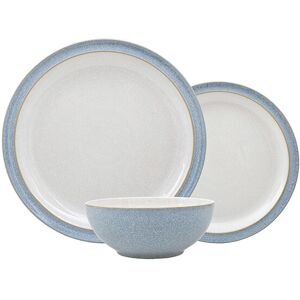 Denby Elements Blue 12 Piece Tableware Set