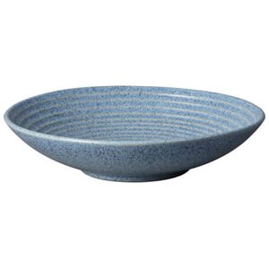 Denby Studio Blue Flint Medium Ridged Bowl