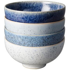 Denby Studio Blue 4 Piece Rice Bowl Set