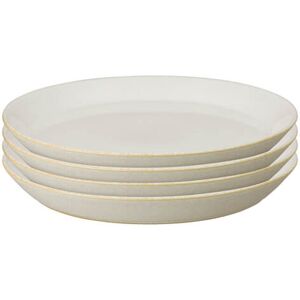 Denby Impression Cream 4 Piece Medium Plate Set