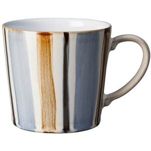 Denby Brown Stripe Painted Large Mug