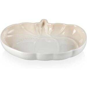 Le Creuset Meringue Stoneware Medium Pumpkin Dish