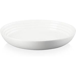 Le Creuset White Stoneware 22cm Pasta Bowl