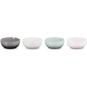 Le Creuset Stoneware Set of 4 Coupe Collection Cereal Bowls