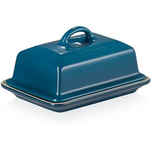 Le Creuset Deep Teal Stoneware Butter Dish