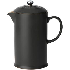 Le Creuset Black Stoneware Coffee Pot & Press