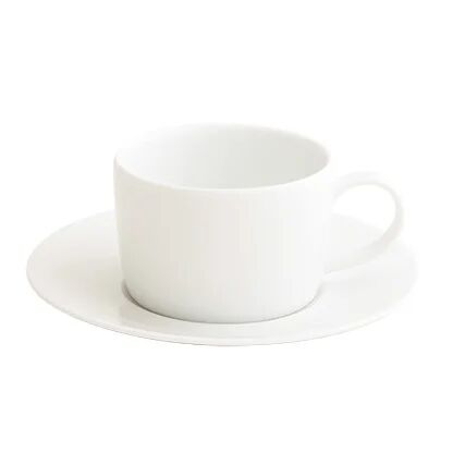 Photos - Glass Fairmont and Main Ltd Arctic Straight Teacup & Saucer white