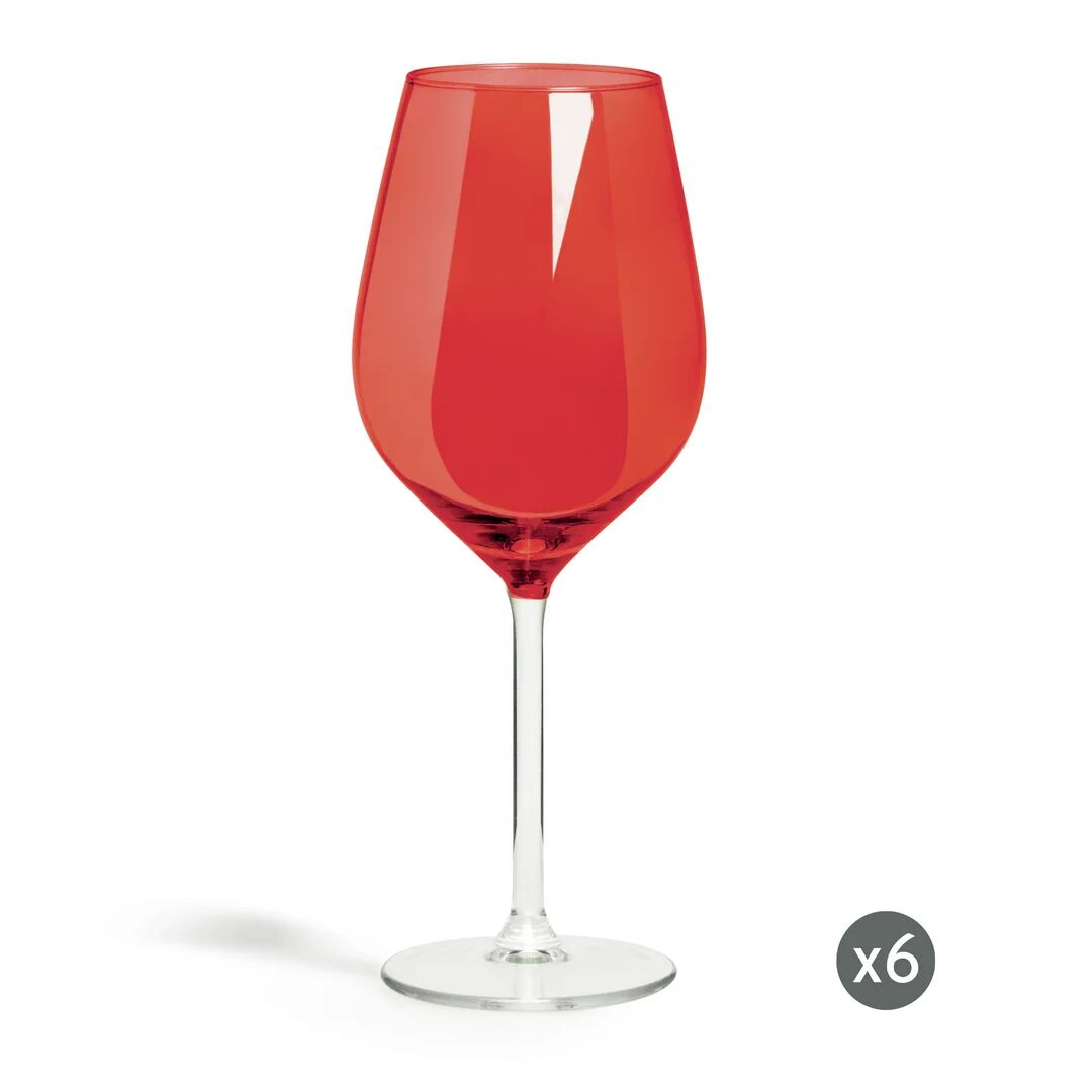 Photos - Glass Excelsa 500ml Stemmed Wine  red 23.0 H x 10.0 W cm
