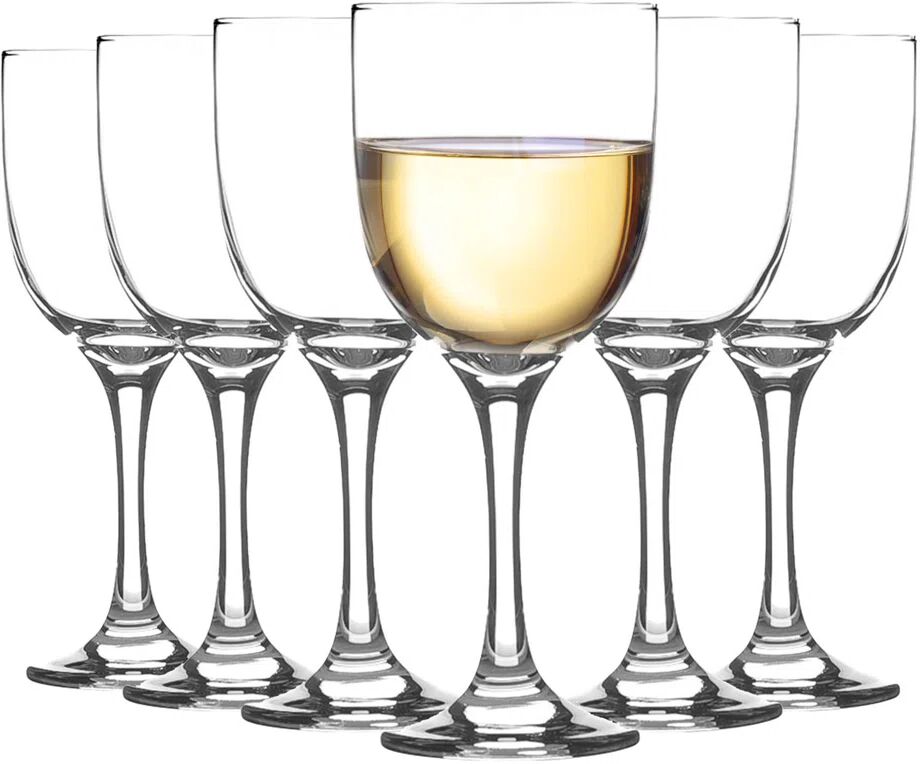 Photos - Glass Argon Tableware - Campana White Wine Glasses - 290ml - Clear white 18.0 H