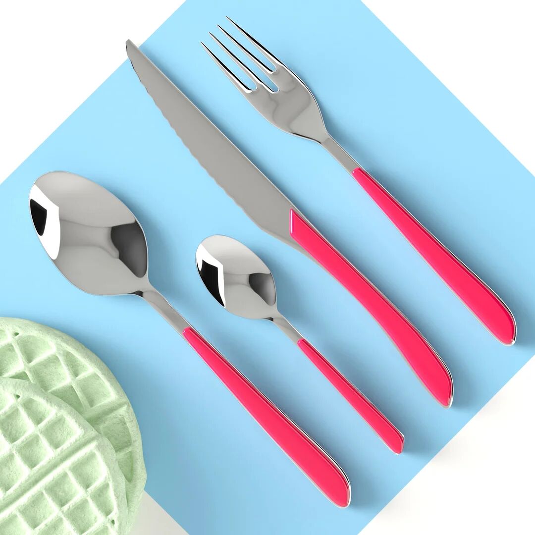 Photos - Cutlery Set Hashtag Home Zuma 24 Piece , Service for 6 gray