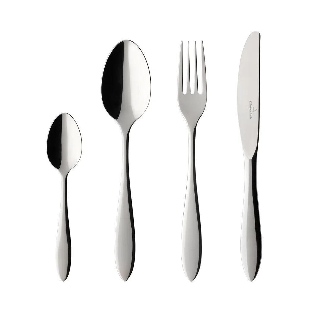 Photos - Cutlery Set Villeroy & Boch Arthur 12 Piece Dinnerware Set, Service for 6 gray 