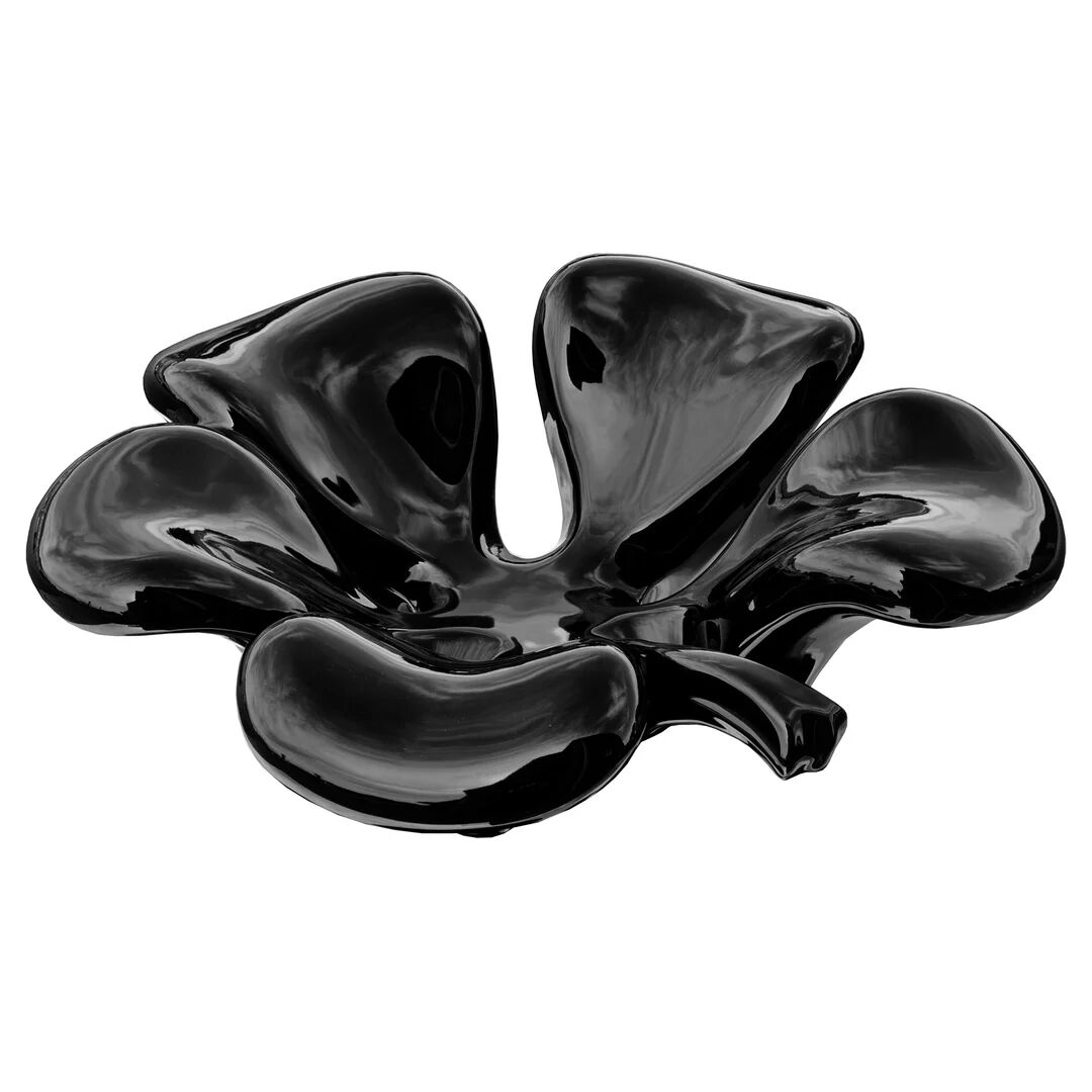 Photos - Serving Pieces Metro Lucilla Clover Dish black 35.0 W cm