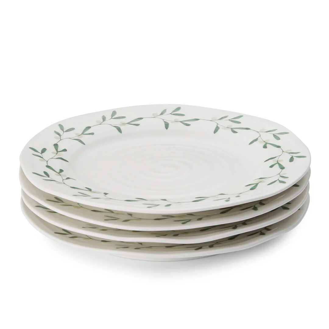 Photos - Plate Sophie Conran Portmeirion Mistletoe Side  white 20.0 W cm