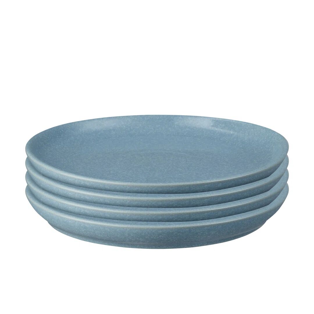 Photos - Plate Denby Elements Coupe Dinner  blue 26.0 W cm 