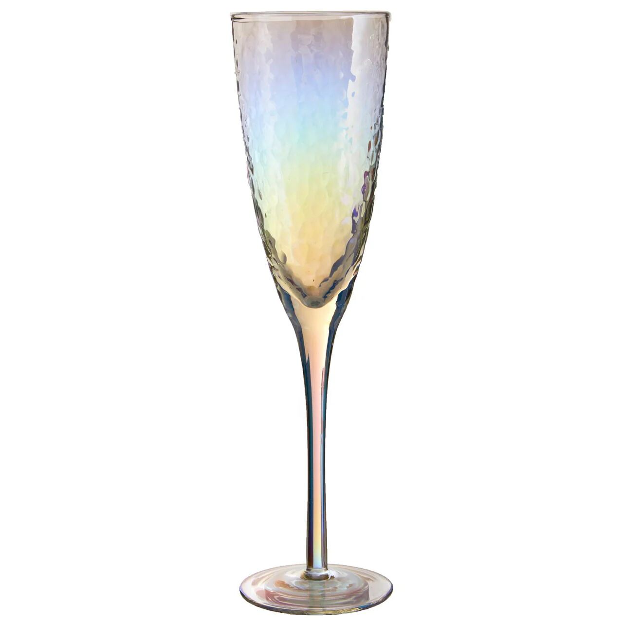 HoF Living Borealis Clear Hiball Glasses - Champagne Flute (Set of 4)