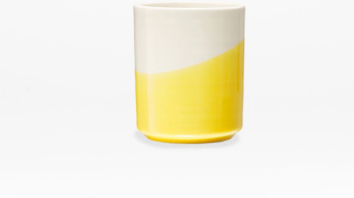 Fenella Smith Yellow Colour Dip Very Useful Little Pot Unisex