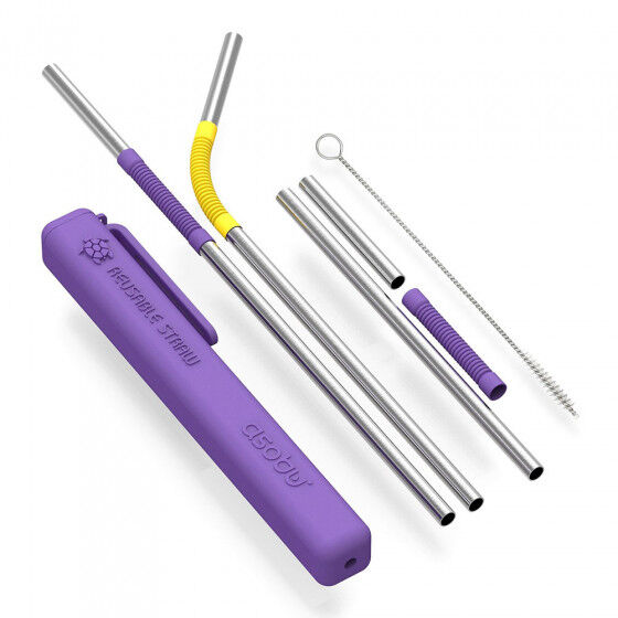 Asobu Reusable straws Asobu "Purple"