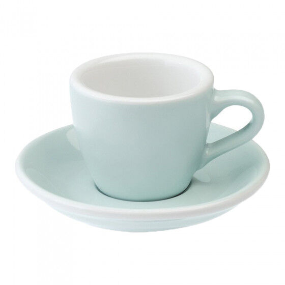 Loveramics Espresso cup with a saucer Loveramics "Egg River Blue", 80 ml