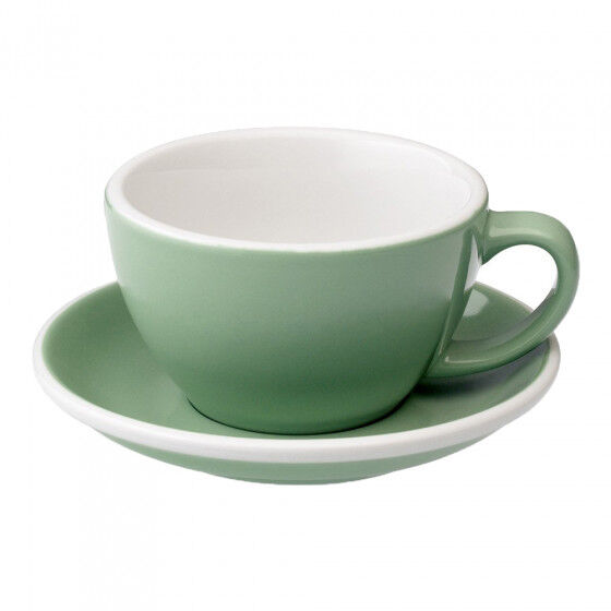 Loveramics Café Latte cup with a saucer Loveramics "Egg Mint", 300 ml