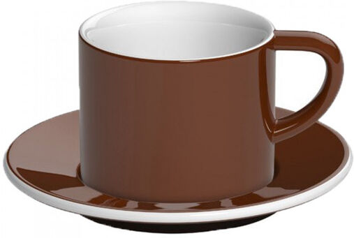 Loveramics Cappuccino cup with a saucer Loveramics "Bond Brown", 150 ml