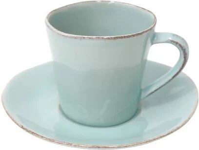 Weck Nova Cappuccino Cup & Saucer Weck Colour: Green  - Size: 12cm H x 41cm H x 41cm D