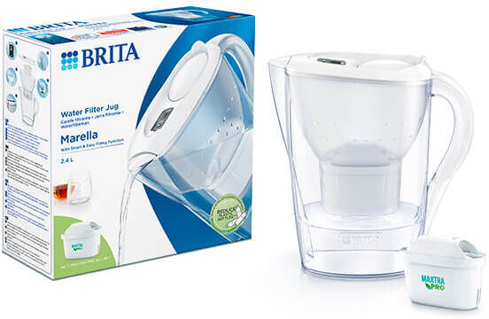 Brita Marella Cool White Water Filter Jug