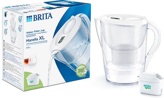 Brita Marella XL White Water Filter Jug