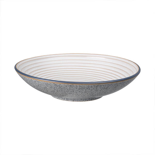 Denby Studio Grey Large Ridged Bowl