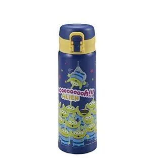 Pearl Disney Lightweight One Touch Personal Stainless Mug Bottle 500ml (Toys Story Crane) One Size  - Womens