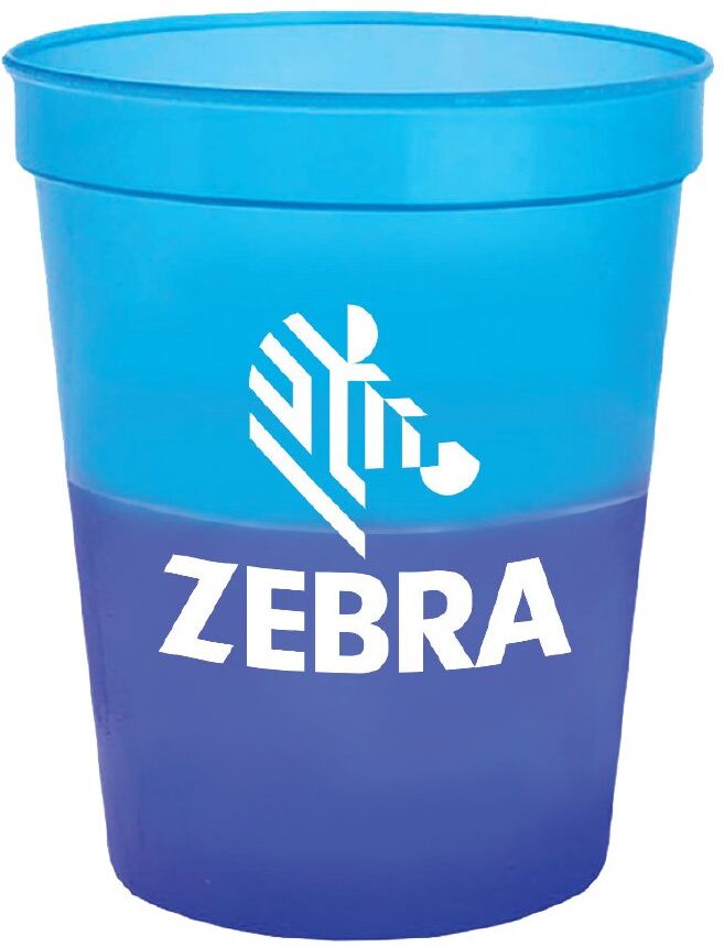 Positive Promotions 250 Color-Changing Stadium Cups 16-Oz. - Personalization Available