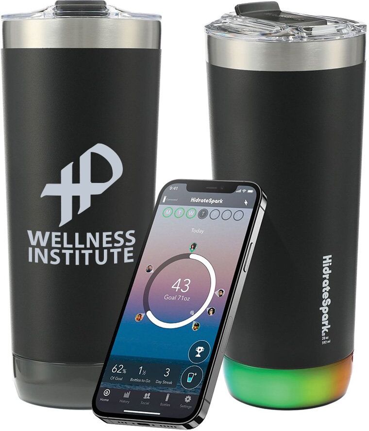 Positive Promotions 12 HidrateSpark® Pro Smart Tumblers 20-Oz. - Personalization Available