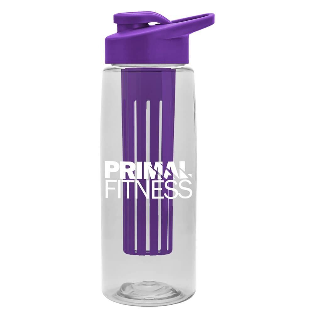 Positive Promotions 100 Infuser Flair Bottle & Drink-Thru Lid 26-oz. - Personalization Available