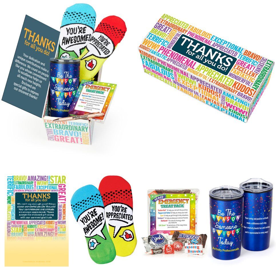 Positive Promotions Activity Professionals Thanks For All You Do! Employee Care Kit