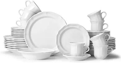 Mikasa French Countryside 40 pc. Dinnerware Set, White, 40 PCS 8