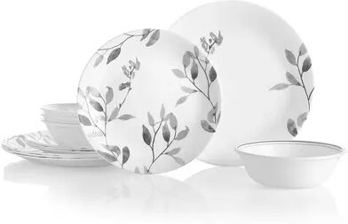 Corelle Misty Leaves 12-pc. Dinnerware Set, Multicolor