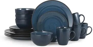 Pfaltzgraff Marisela 16 pc. Dinnerware Set, Blue